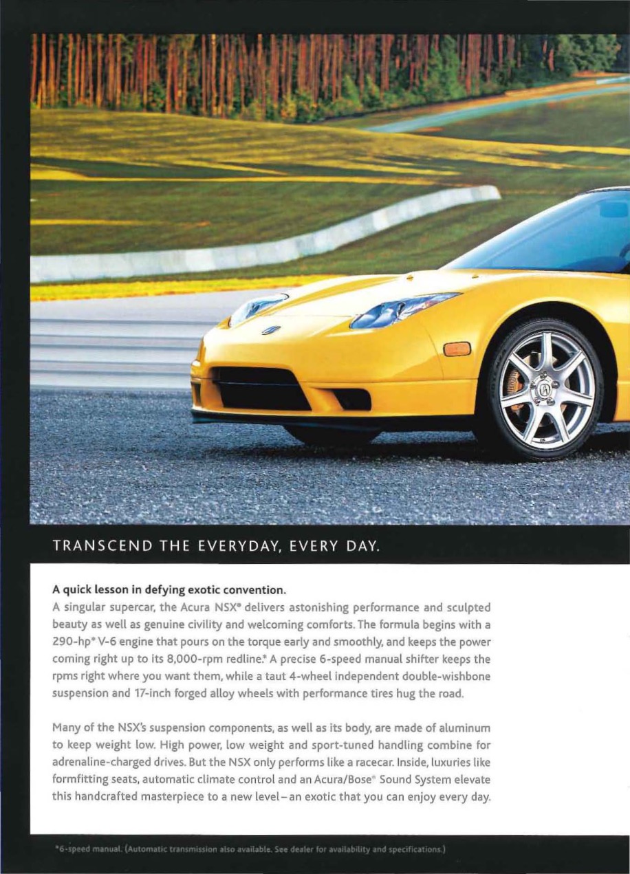 2005 Acura Brochure Page 11
